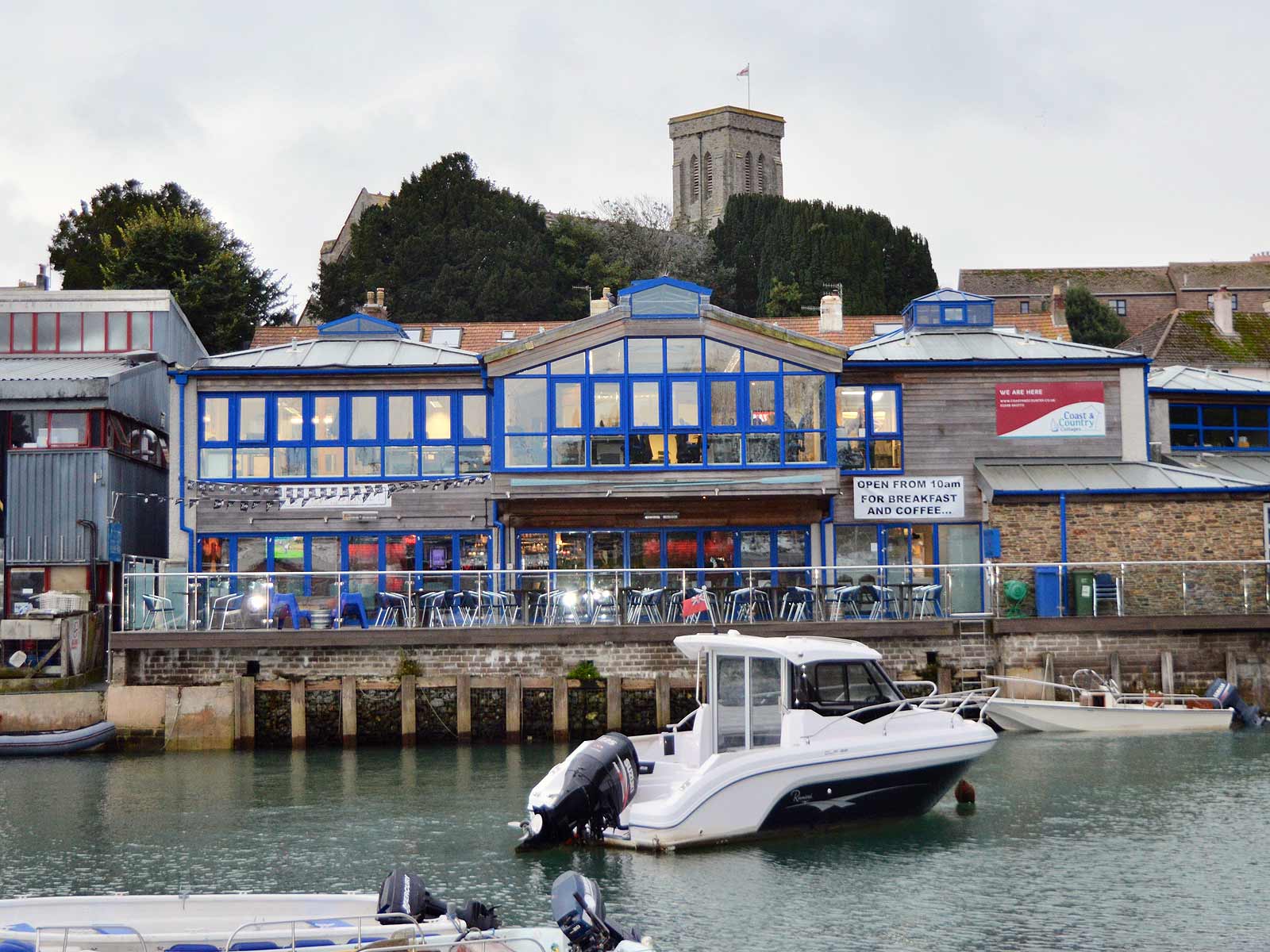 Waterfront commercial property in Salcombe, Devon